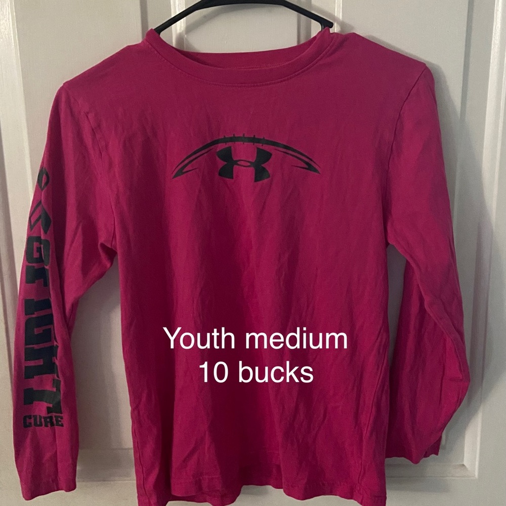 Kids purple under armor shirt